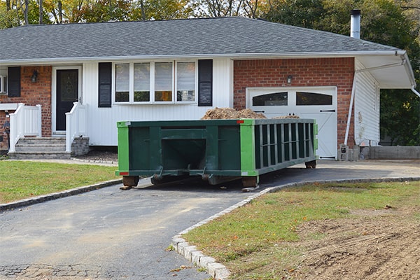 you can rent multiple residential dumpsters if needed for your project